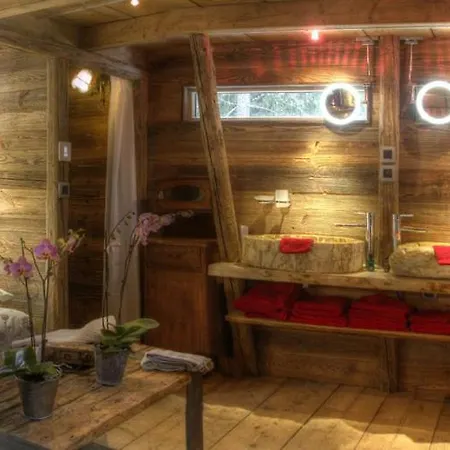 酒店 Les De Philippe Avec Jacuzzis Privatifs 霞慕尼