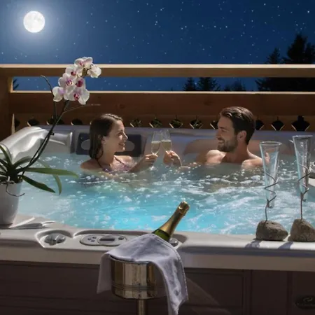 Les De Philippe Avec Jacuzzis Privatifs Σαμονί