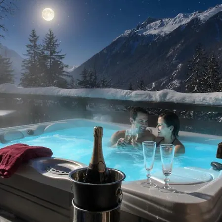 Les De Philippe Avec Jacuzzis Privatifs 5* Σαμονί